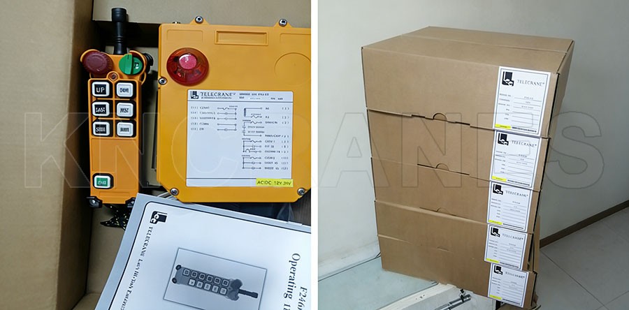 crane remote control delivery and packaging crane remote control delivery and packaging