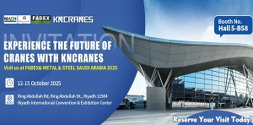 Kncranes býður þér hjartanlega að mæta í Fabex & Metal & Steel Saudi Arabia 2025